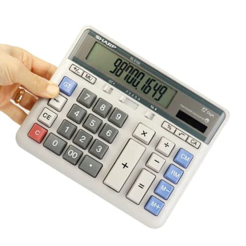 ماشین حساب شارپ Sharp EL-2135 — تصویر ۸