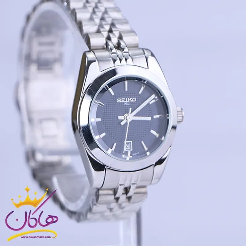 ساعت مچی سیکو زنانه فلزی نقره ای صفحه آبی L31628/1 — تصویر ۲