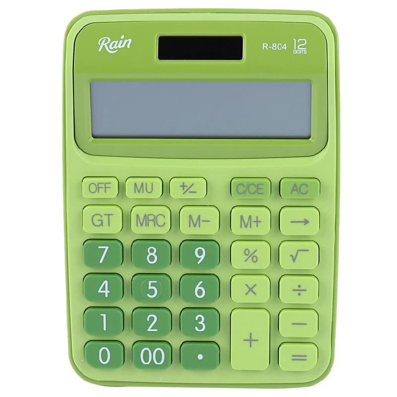 ماشین حساب رین R-804 — تصویر ۳