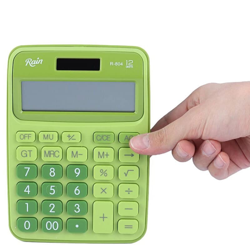 ماشین حساب رین R-804 — تصویر ۶
