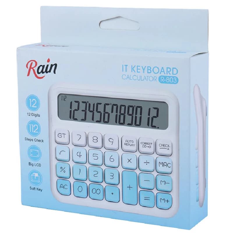 ماشین حساب رین R-803 — تصویر ۲