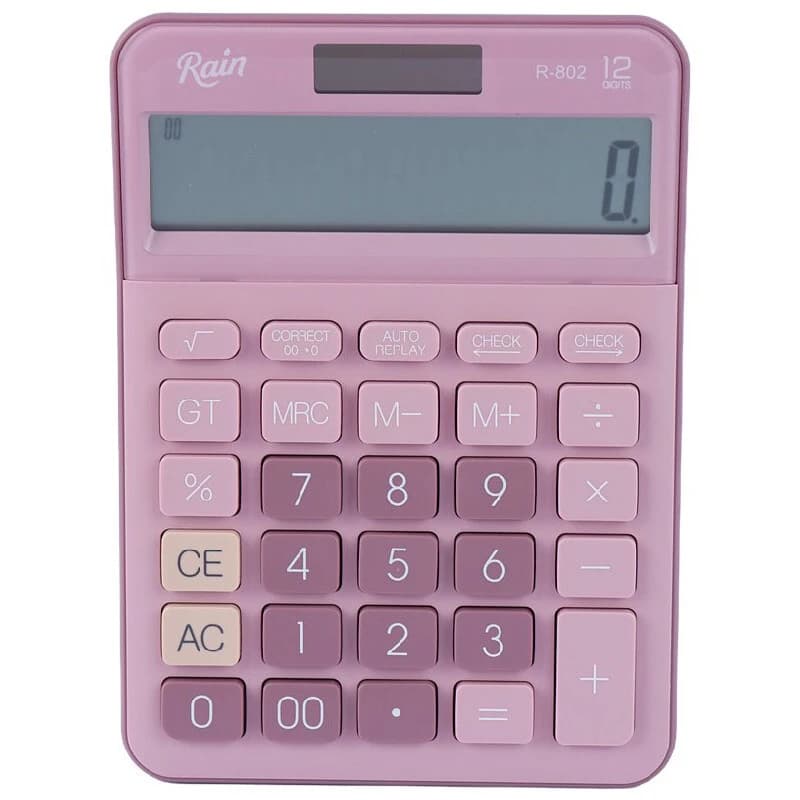 ماشین حساب رین R-802 — تصویر ۳