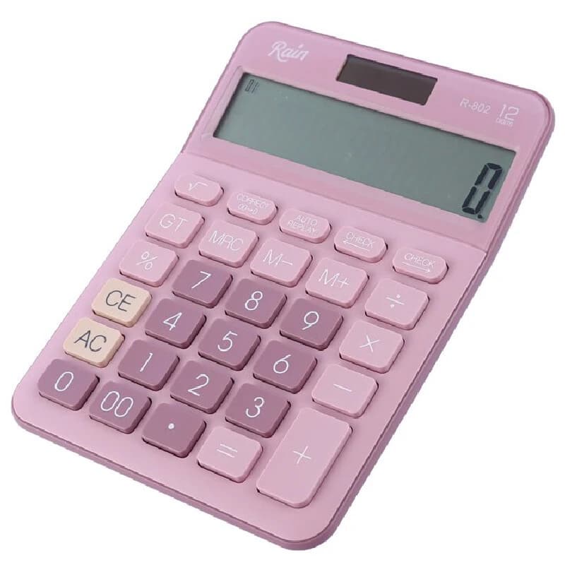 ماشین حساب رین R-802 — تصویر ۶