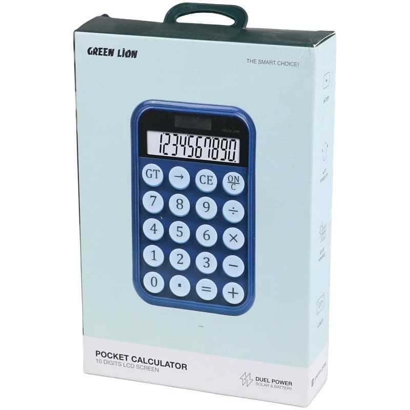 ماشین حساب گرین لاین GL-CAL10 GNPOCAL10BL — تصویر ۸