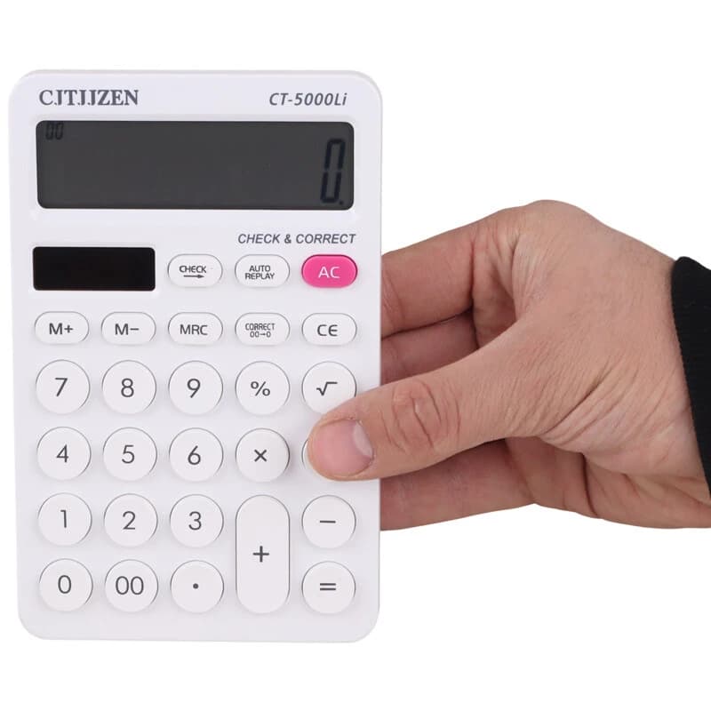 ماشین حساب CJTJJZEN CT-5000Li — تصویر ۴