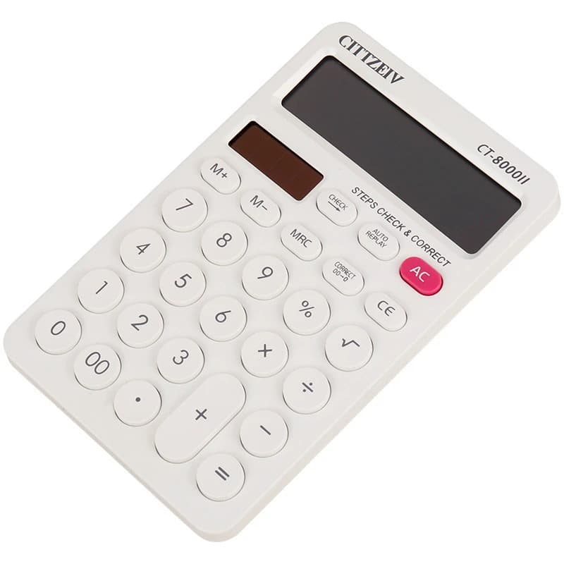 ماشین حساب Gittzeiv CT-8000ii — تصویر ۴