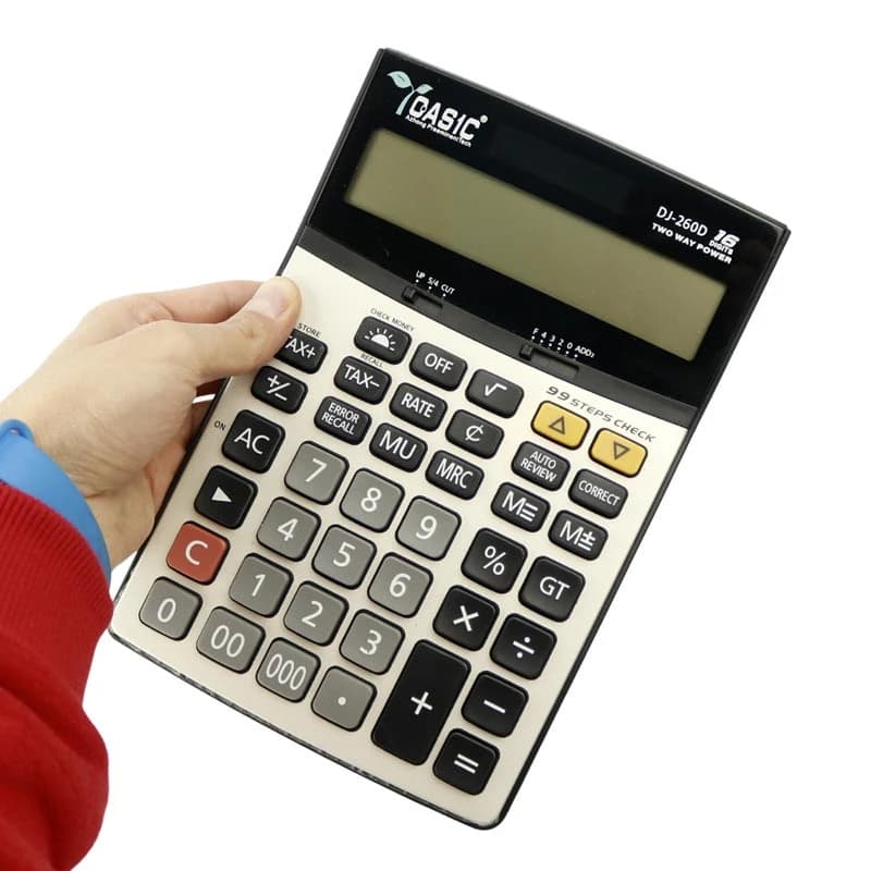 ماشین حساب کاسیک Qasic DJ-260D — تصویر ۳