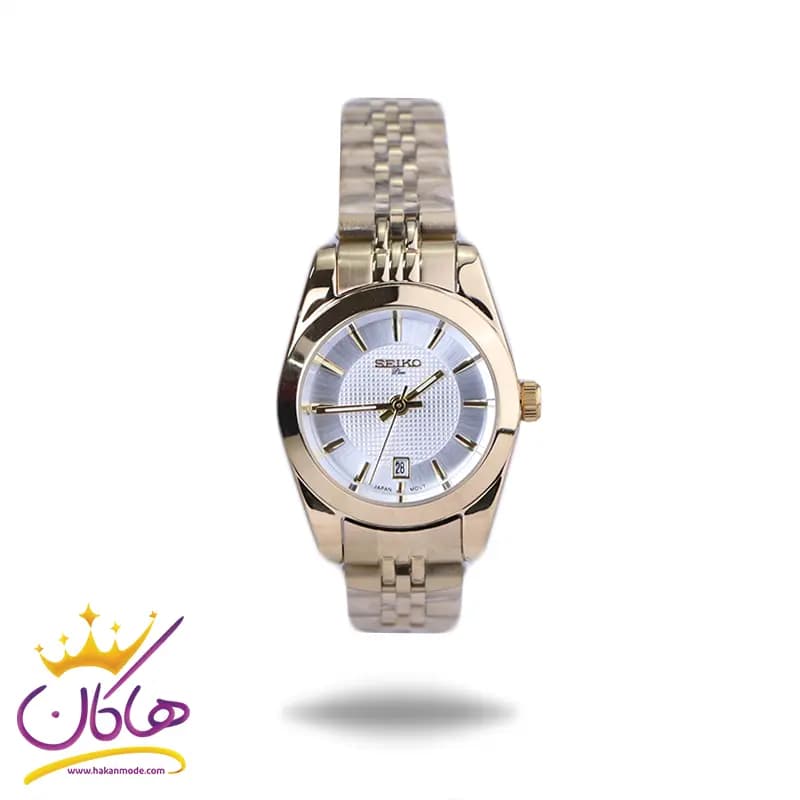 ساعت مچی عقربه ای سیکو زنانه فلزی طلایی L31624/8