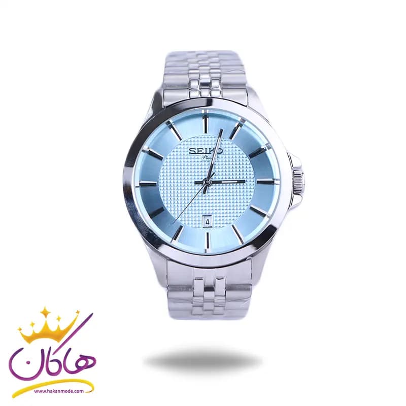 ساعت مچی سیکو مردانه فلزی نقره ای صفحه تیفانی G31628/2