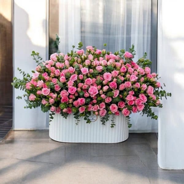 ارسال گل طبیعی برای دفتر تهران پتروشیمی فارابی
