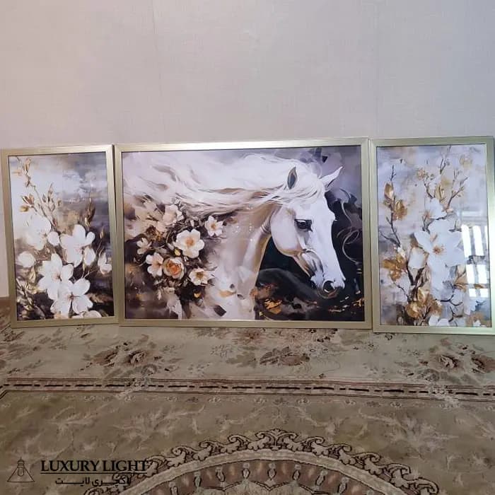 تابلو اسب کد 1184 مجموعه 3 عددی — تصویر ۳