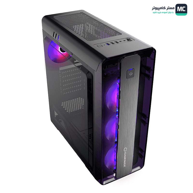 کیس گیم مکس MoonLight FRGB Black — تصویر ۶