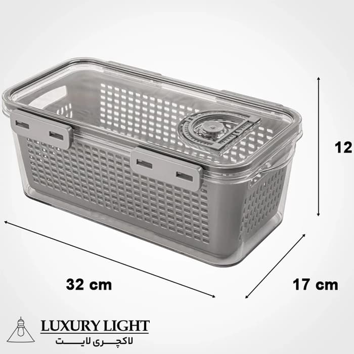 ظرف نگهدارنده لیمون مدل یخچالی کد DH2378 — تصویر ۳