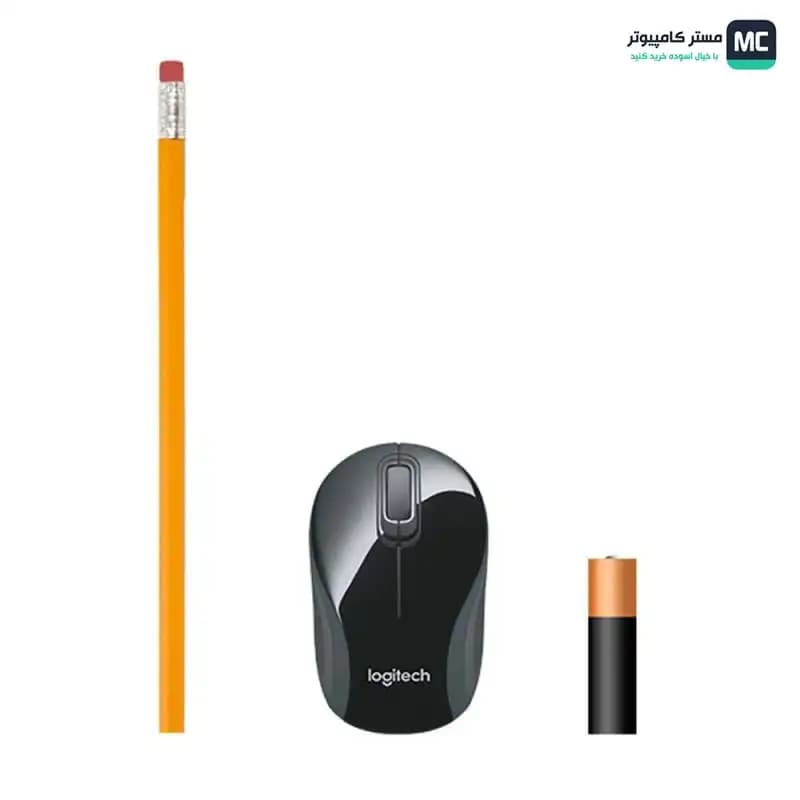 موس بی سیم لاجیتک M187 Black — تصویر ۲