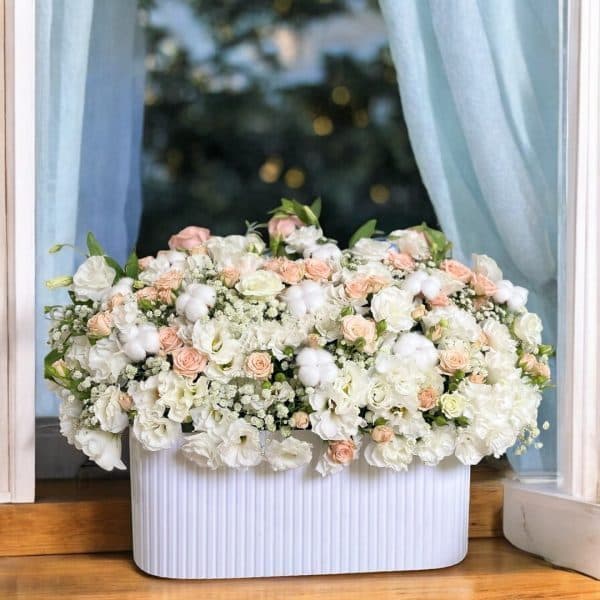 ارسال گل طبیعی برای کارخانه آرد روشن تهران