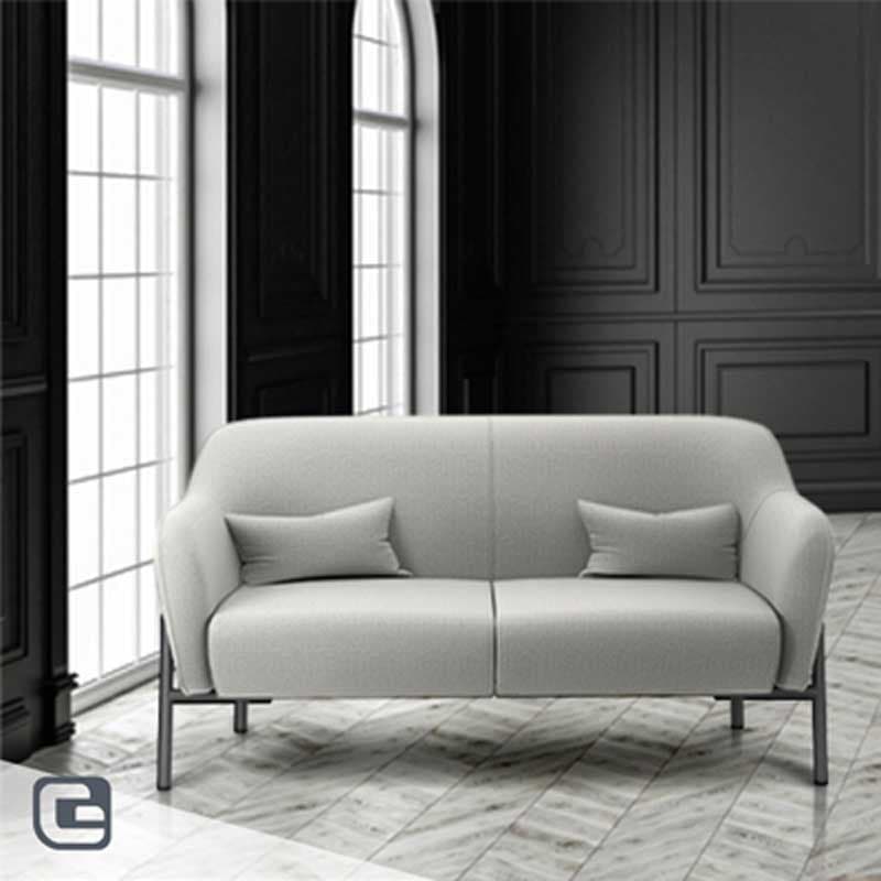 مبل اداری دونفره گلدسیت مدل فلین کد S90N2 — تصویر ۳