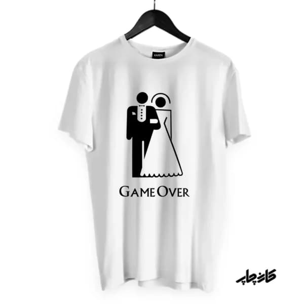 تیشرت طرح Game Over
