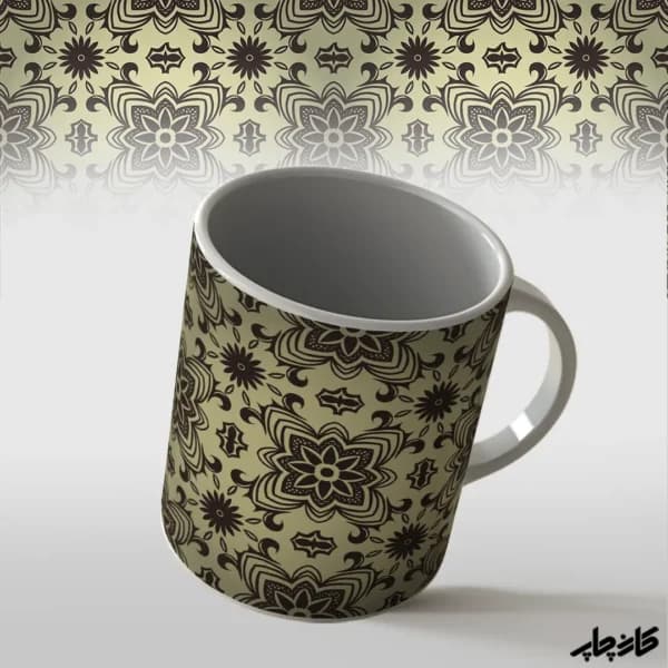 ماگ طرح بافت گرافیکی 2
