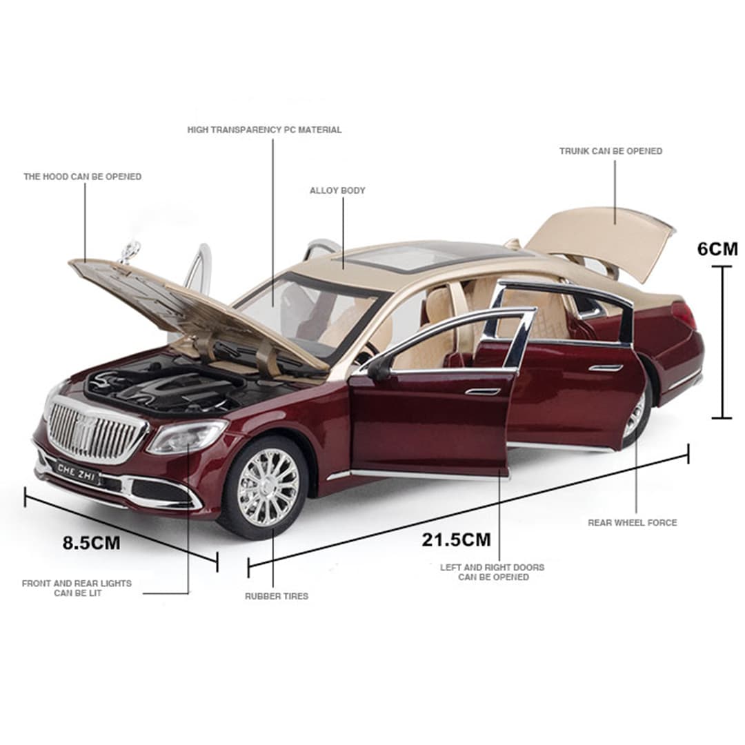 ماشین بازی چه ژی مدل Maybach S600 — تصویر ۶