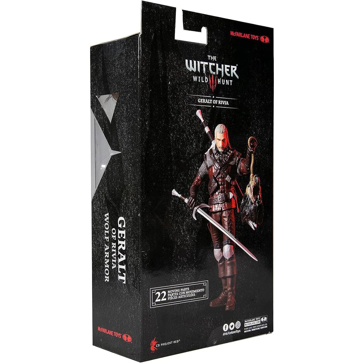 اکشن فیگور مک فارلین مدل ویچر طرح The Witcher Wolf Armor — تصویر ۷