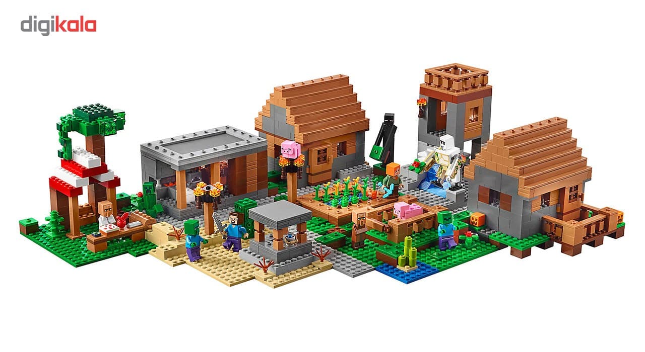 لگو سری Minecraft مدل The Village 21128 — تصویر ۳