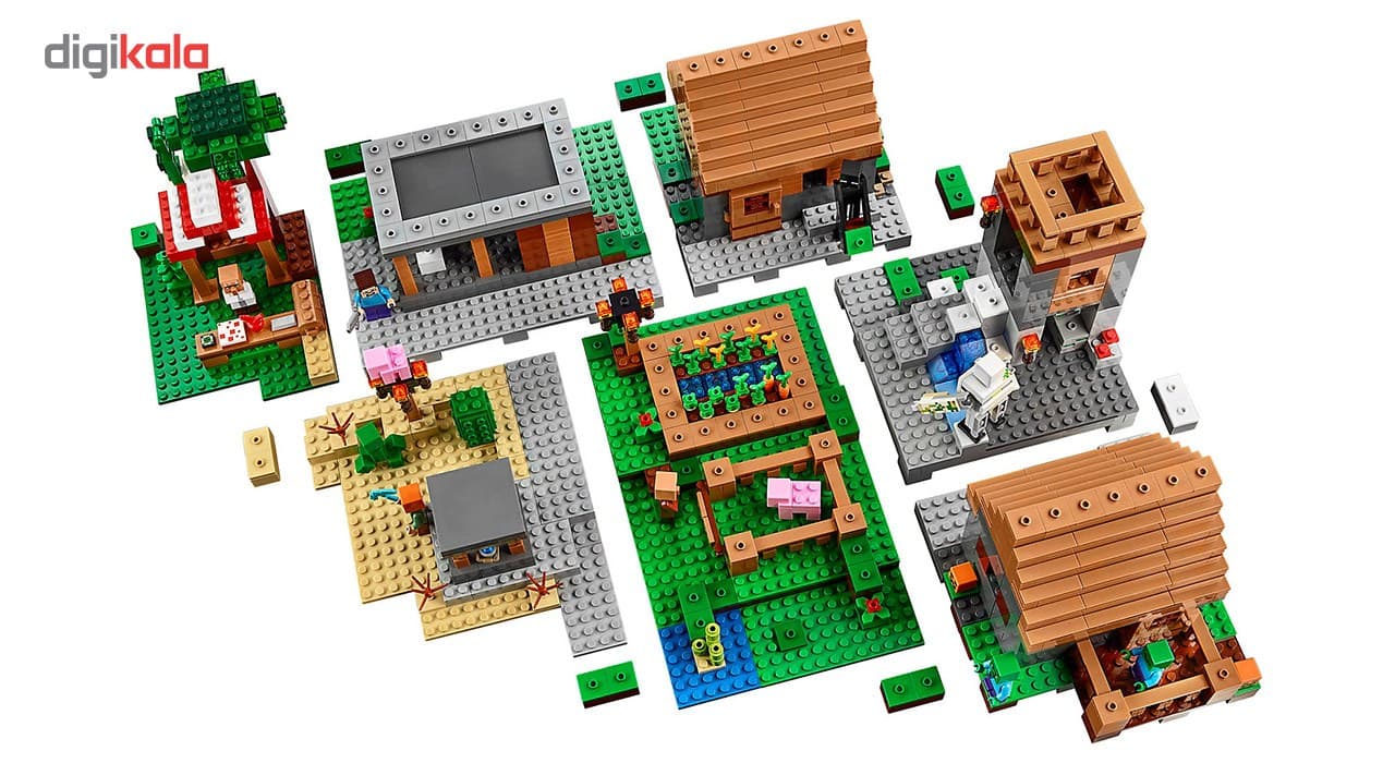 لگو سری Minecraft مدل The Village 21128 — تصویر ۵