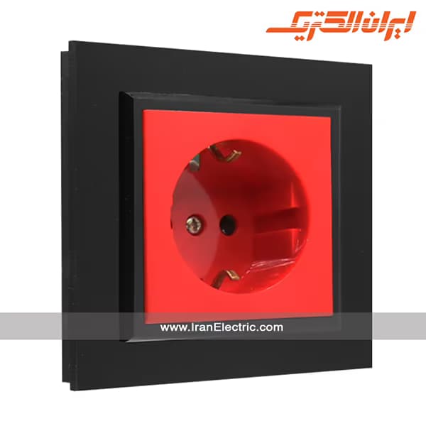 پریز برق UPS پلکسی مشکی