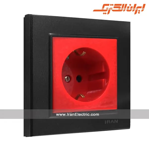 پریز برق UPS برلیان مشکی
