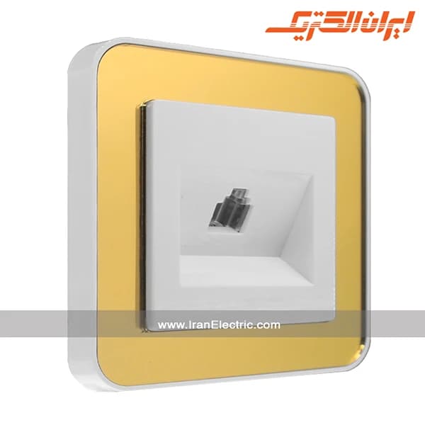 سوکت تلفن ارس سفید زه طرح متال