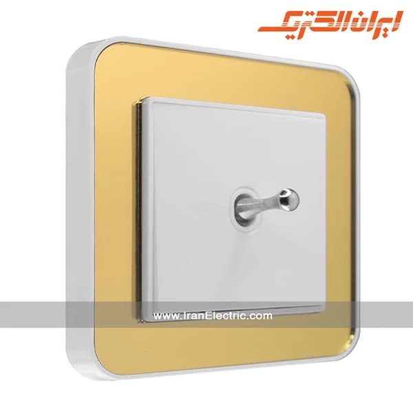 کلید تبدیل اهرمی ارس سفید زه طرح متال