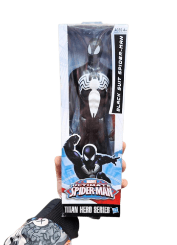 فیگور اونجرز Avengers طرح ونوم Venom و مرد عنکبوتی Spider Man مجموعه 4 عددی — تصویر ۴