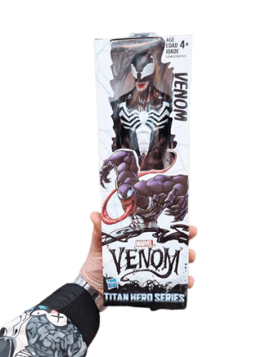 فیگور اونجرز Avengers طرح ونوم Venom و مرد عنکبوتی Spider Man مجموعه 4 عددی — تصویر ۳