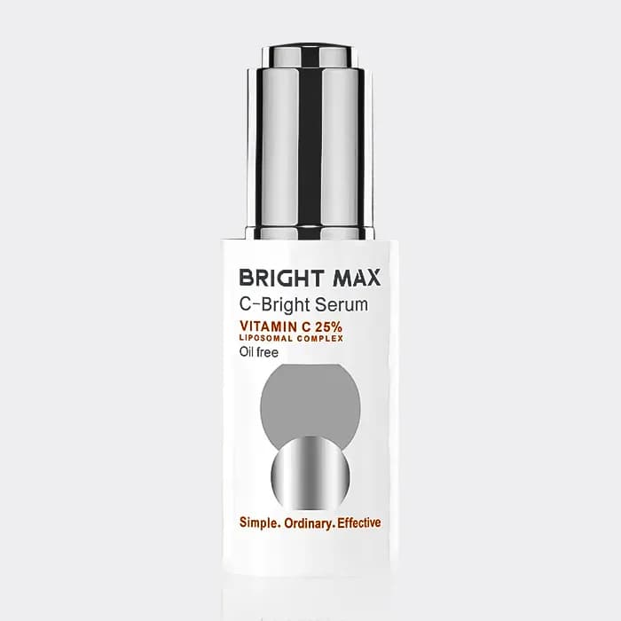 سرم ویتامین سی لیپوزومال ۲۵% ث-برایت برایت مکس Bright Max Vitamin C 25% Liposomal Complex 30ml