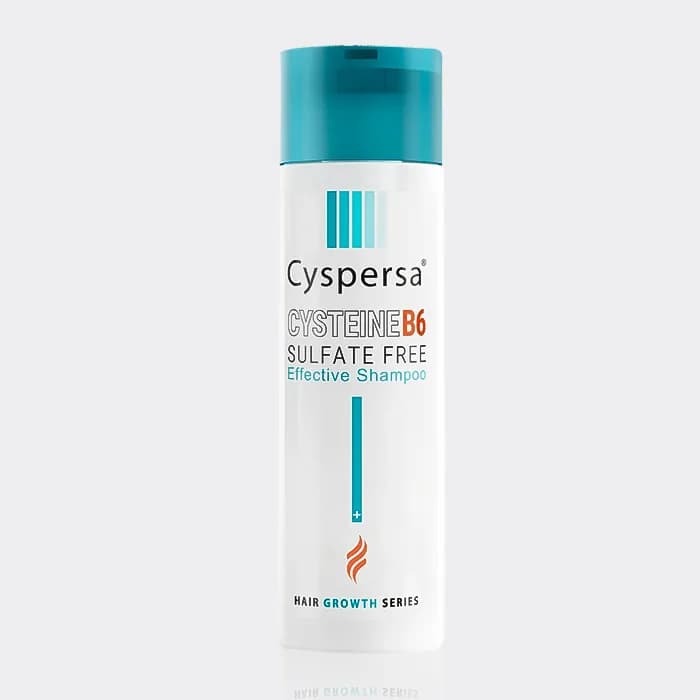 شامپو ضد ریزش سیستئین B6 سیسپرسا Cyspersa Cysteine B6 Effective Shampoo 250ml