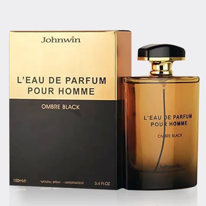 ادو پرفیوم مردانه آمبر بلک جکوینز Jackwins Ombre Black EAU DE PARFUM 100ML — تصویر ۲