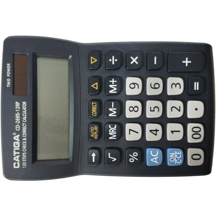 ماشین حساب کاتیگا مدل CD-2695-12RP — تصویر ۲