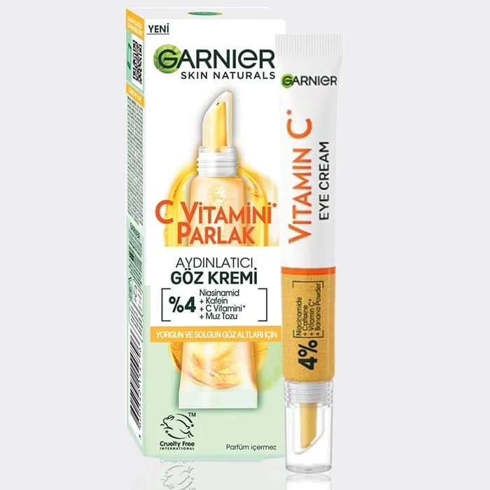 کرم دور چشم ویتامین سی گارنیه مدل Garnier Vitamin C Bright Lightening Eye Cream — تصویر ۲