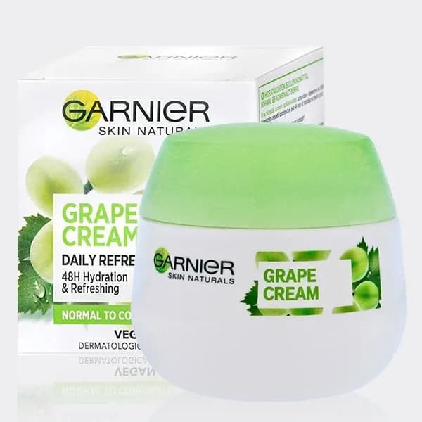 کرم مرطوب کننده انگور گارنیه مدل Garnier Daily Refreshing Care Grape Cream — تصویر ۲