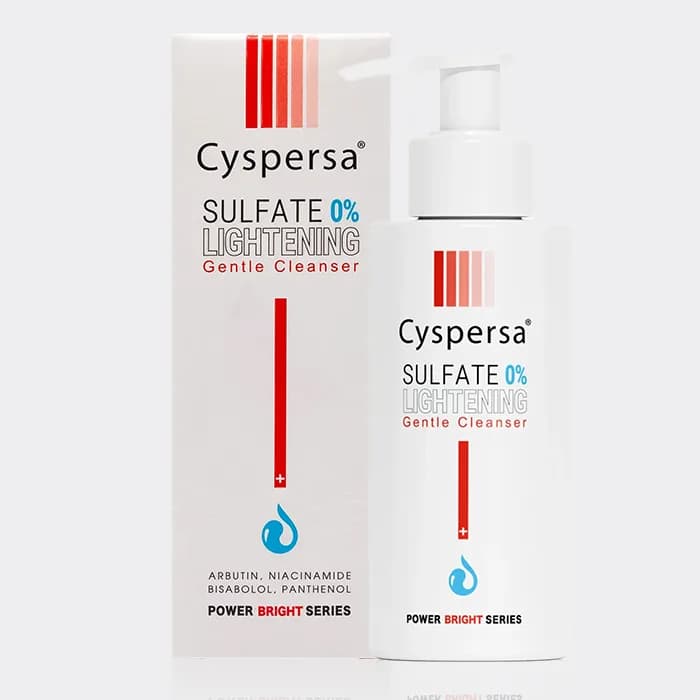 ژل شستشو ضد لک سیسپرسا Cyspersa Lightening Gentle Cleanser 150ml — تصویر ۲