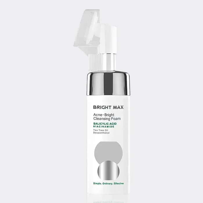 فوم شستشو پوست چرب آکنه برایت برایت مکس Bright Max Acne-Bright Cleansing Foam 150ml