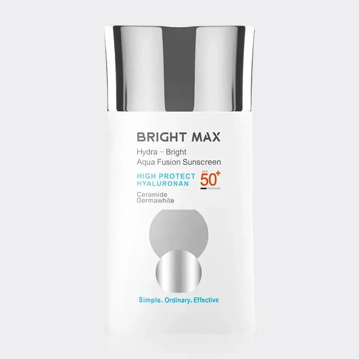 فلوئید ضد آفتاب هیدرا برایت آکوا فیوژن برایت مکس Bright Max Hydra Bright Fluid Aqua Fusion Sunscreen 50ml