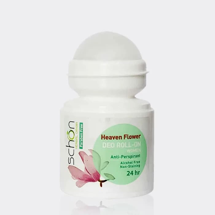 رول دئودورانت زنانه هون فلاور شون Schon Heaven Flower Deo Roll-On 50ml — تصویر ۲