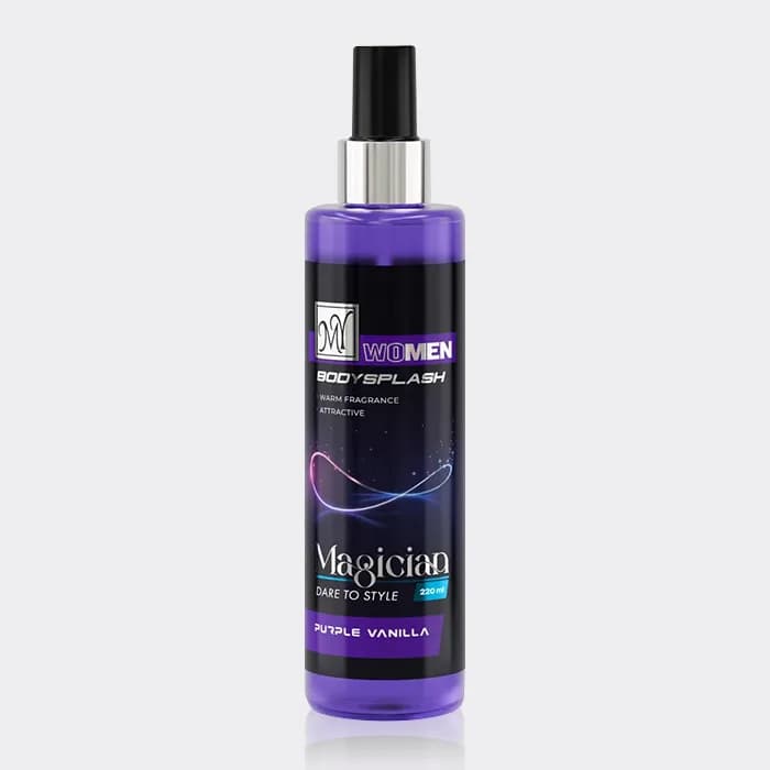 بادی اسپلش یونیسکس مجیشن پرپل وانیلا مای MY Magician Purple Vanilla Body Splash 220ml