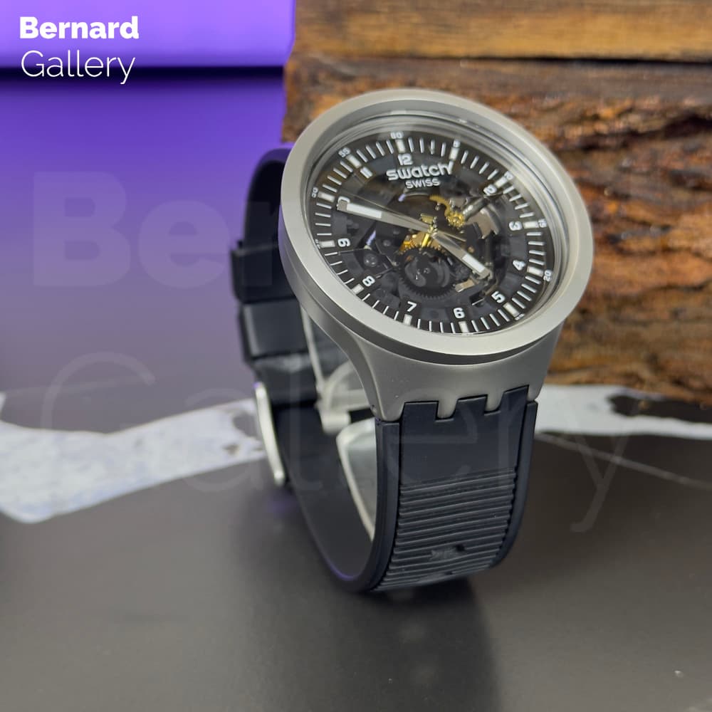 ساعت مچی سواچ Swatch DARK IRONY SB07S105 (Used) — تصویر ۴