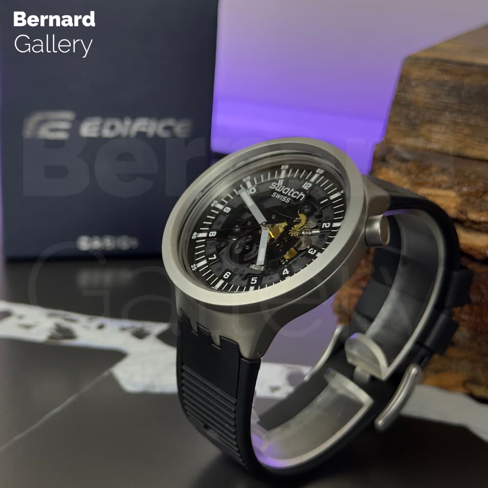 ساعت مچی سواچ Swatch DARK IRONY SB07S105 (Used) — تصویر ۳