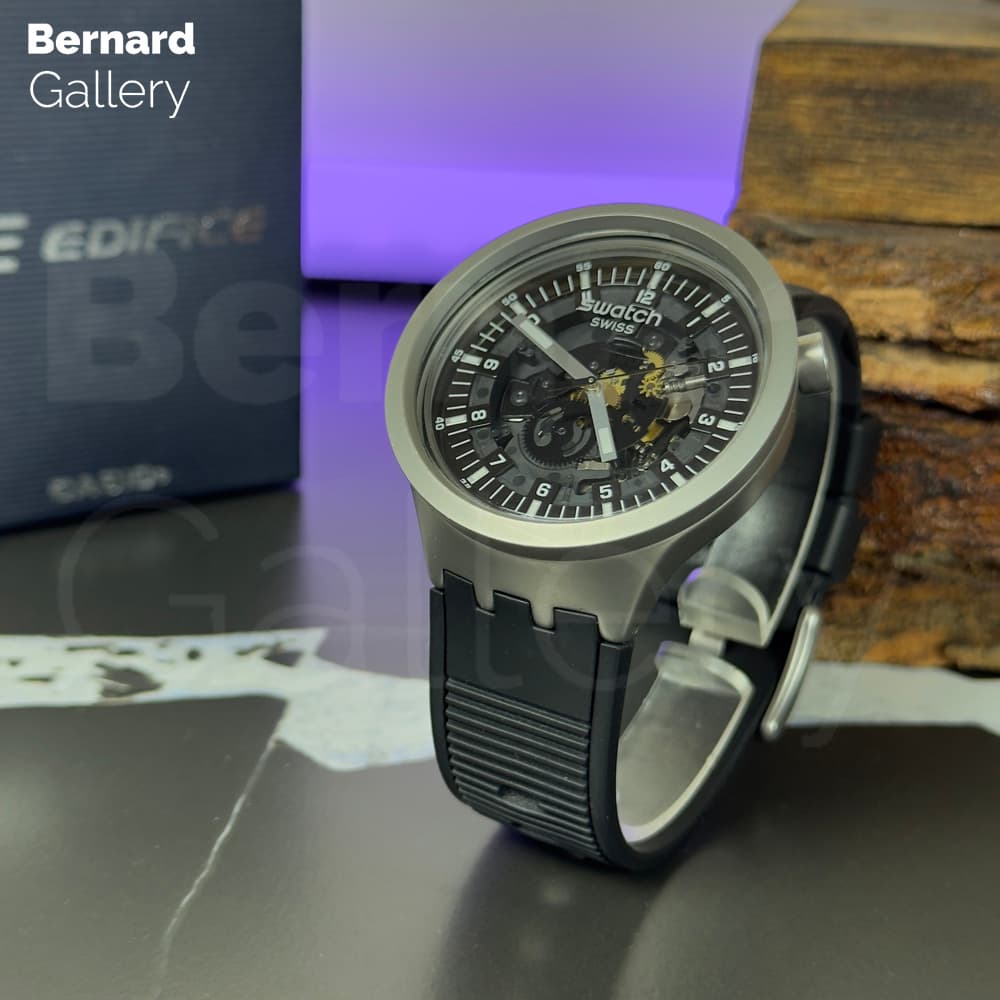 ساعت مچی سواچ Swatch DARK IRONY SB07S105 (Used) — تصویر ۵