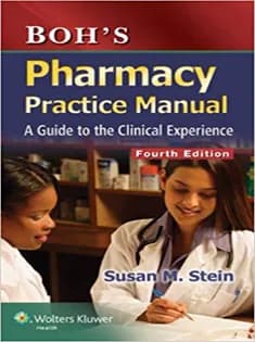دانلود کتاب Boh’s Pharmacy Practice Manual: A Guide to the Clinical Experience