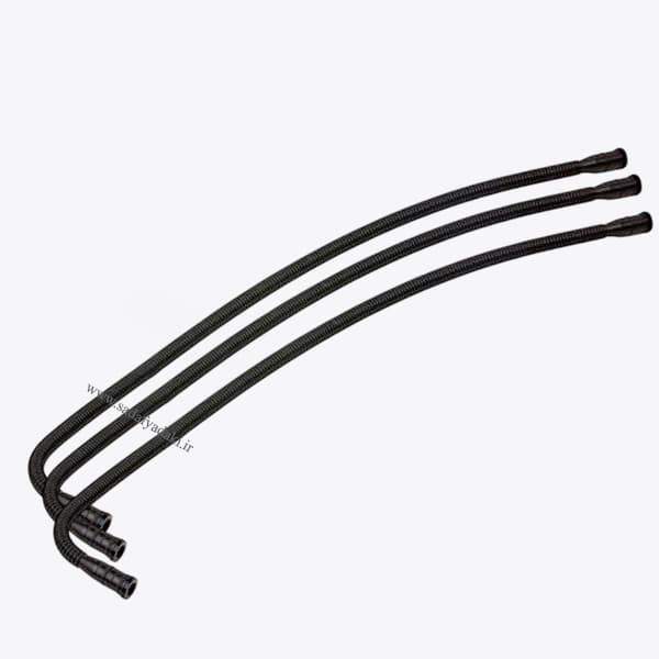 لوله خرطومی رابط از دریچه گاز به شیر برقی کنیستر(خاص XU7) سمند ایساکو