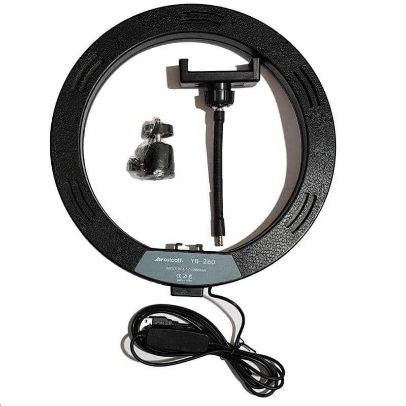 رینگ لایت وسکات مدل Westcott Ring Light YQ-260 — تصویر ۴