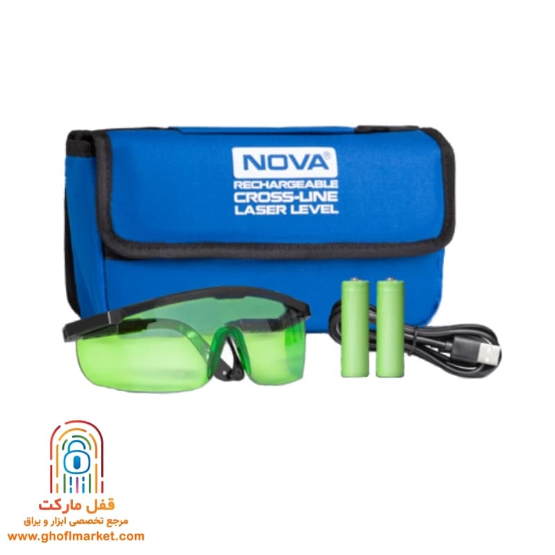 تراز لیزری دو خط نور سبز نووا مدل 2640-NTL — تصویر ۲